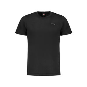 TOMMY HILFIGER MEN'S SHORT SLEEVE T-SHIRT BLACK