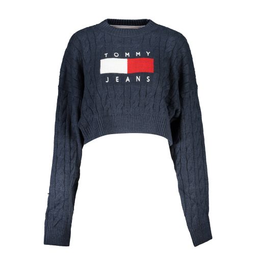 Ženski pulover TOMMY HILFIGER u plavoj boji slika 1