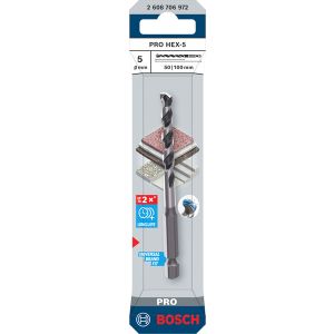 Bosch professional Svrdlo PRO HEX-5, 5 x 50 x 100 mm