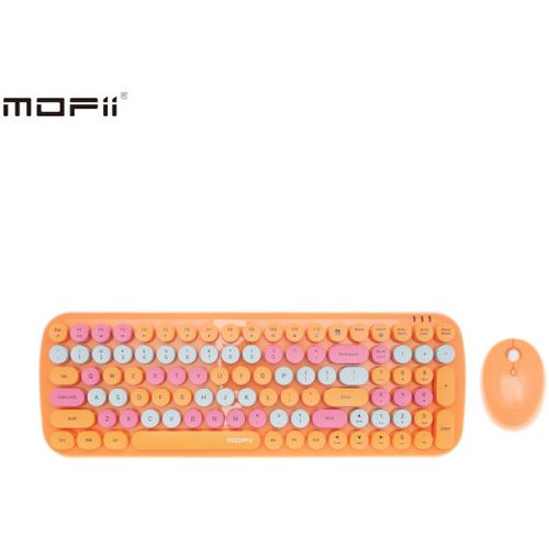 MOFII WL CANDY set tastatura i miš u NARANDžASTOJ boji slika 1