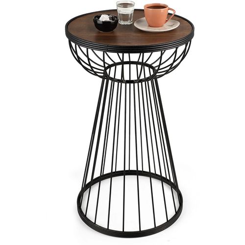 Gauge Concept Stolić za kavu Mantar Crno,Orah slika 3
