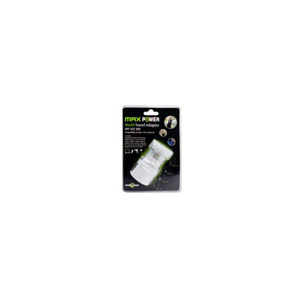 MAXPOWER ADAPTER UNIVERZALNI PUTNI WP-3UT WH BIJELI slika 2