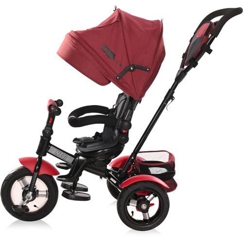 LORELLI NEO AIR Tricikl za Djecu Red/Black Luxe (12 - 36 mj/20 kg) slika 3