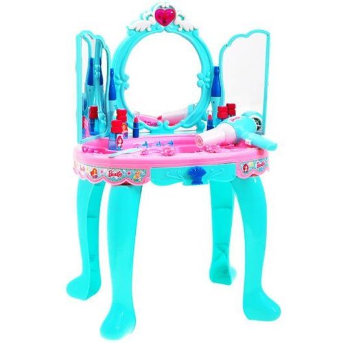 Toaletni stol za uljepšavanje malih princeza s dodacima slika 2