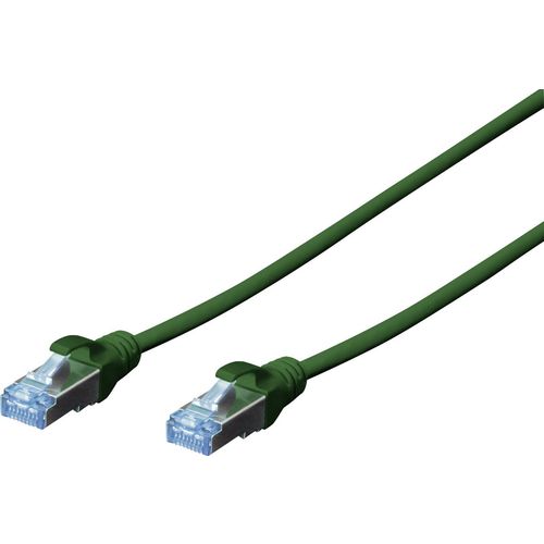 Digitus DK-1531-050/G RJ45 mrežni kabel, Patch kabel cat 5e SF/UTP 5.00 m zelena  1 St. slika 3