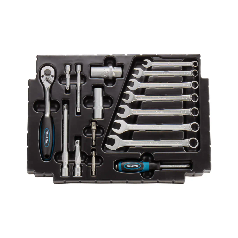 Makita - 120-dijelni set nasadnih ključeva i bitova u Makpac koferu E-08713 slika 2