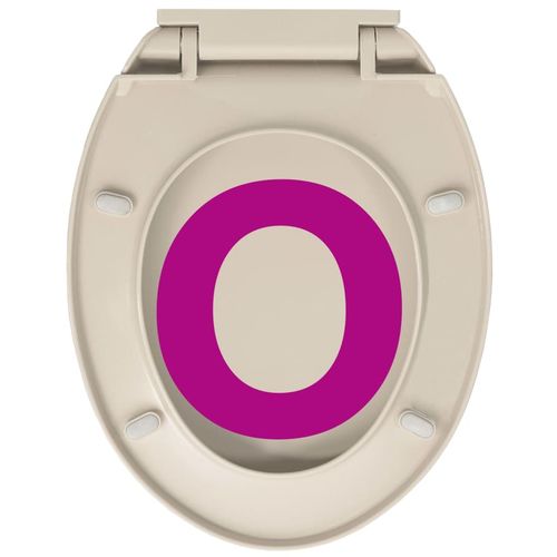 Toaletna daska s mekim zatvaranjem boja marelice ovalna slika 31