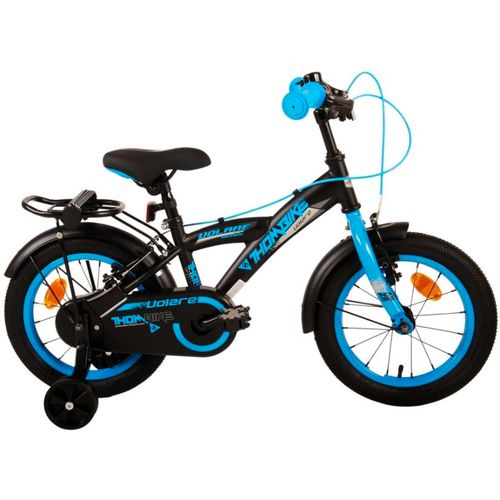 Volare dječji bicikl Thombike 14" crno plavi slika 1