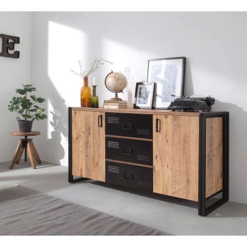 Hanah Home Cosmo Rio Atlantic Pine Crna Konzola slika 2