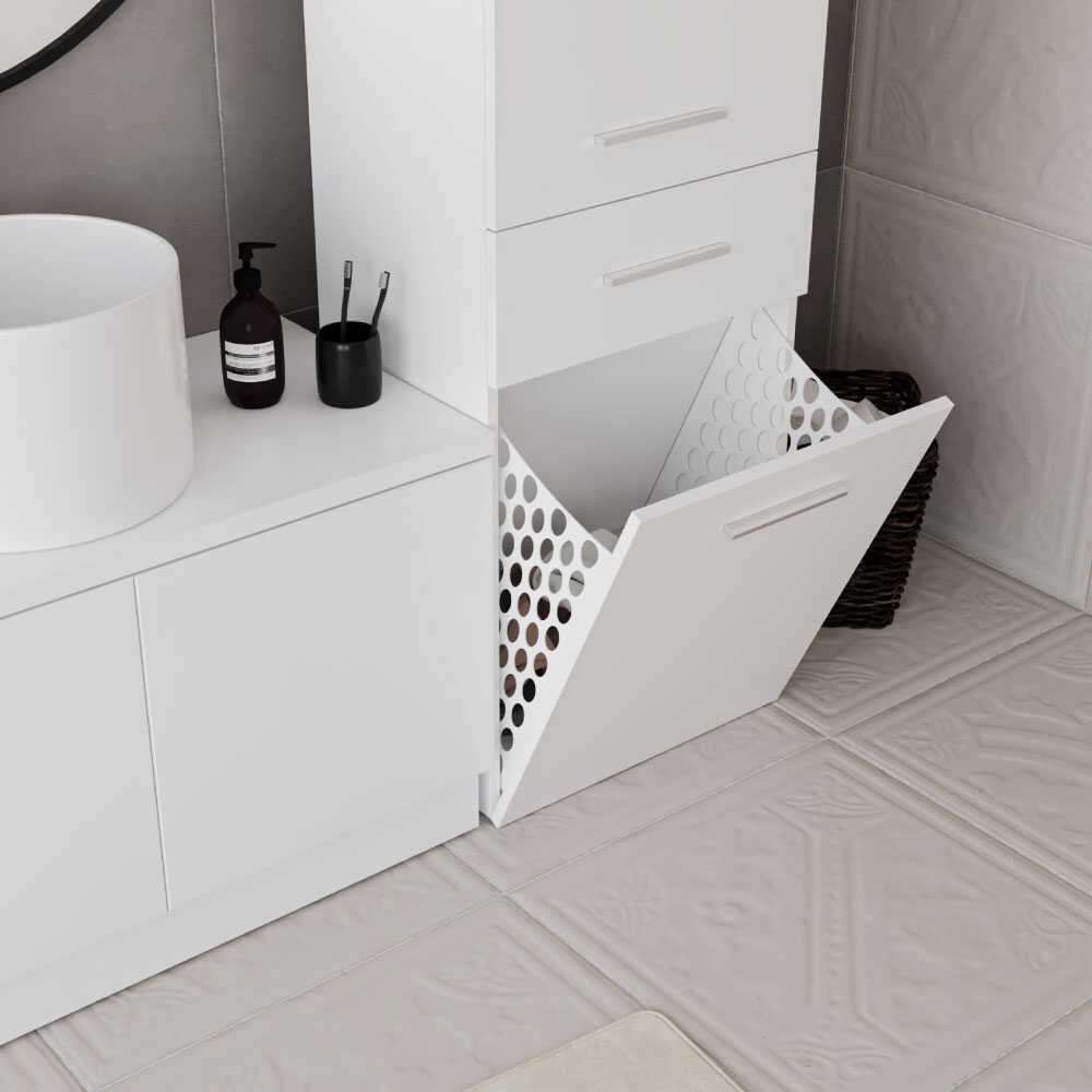 Višenamjenski Ormar Adr-621-Pp-1 - Bijela Boja slika 3