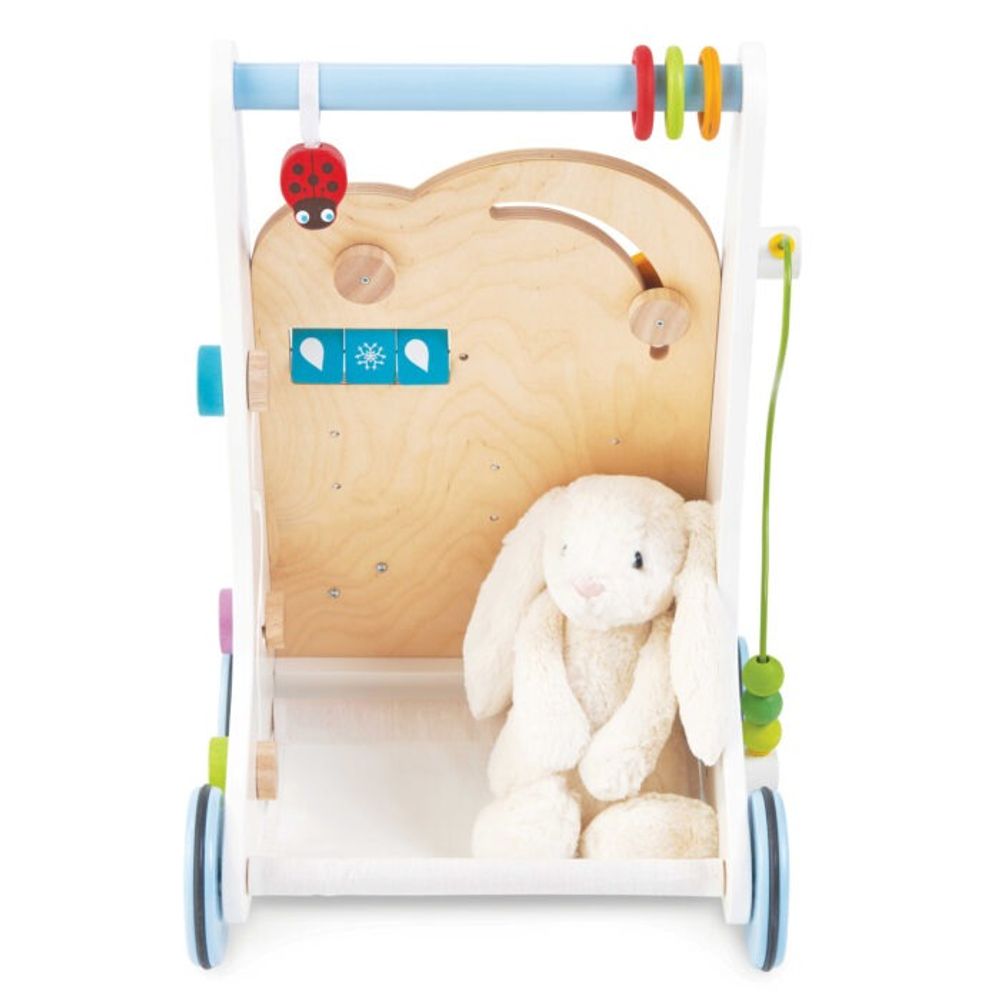 Le Toy Van Drvena aktivna guralica sa Montessori tablom slika 6