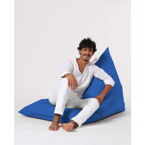 Atelier Del Sofa Vreća za sjedenje, Pyramid Big Bed Pouf - Blue slika 11