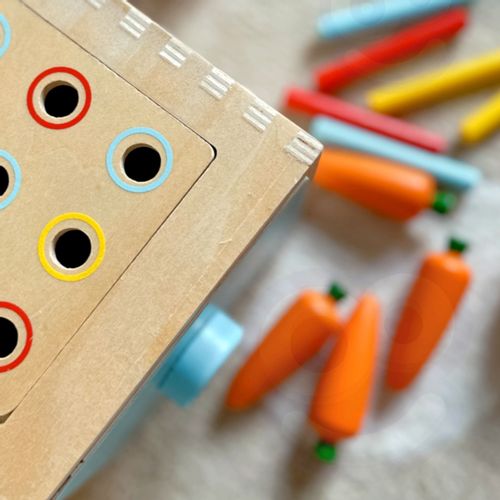 Woopie Montessori drvena kutija/sorter s kliznom ladicom  slika 2