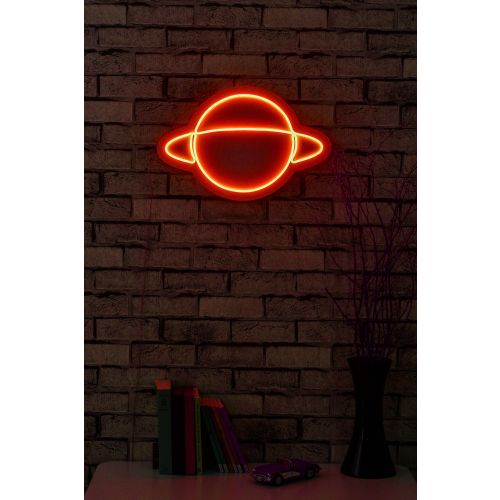 Wallity Ukrasna plastična LED rasvjeta, Saturn - Red slika 12