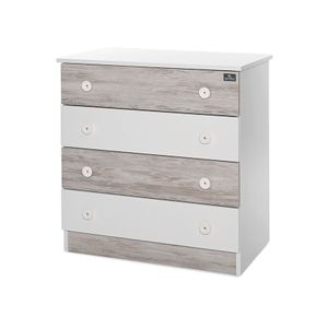 LORELLI DRESSER NEW Dječja Komoda White/Artwood New 