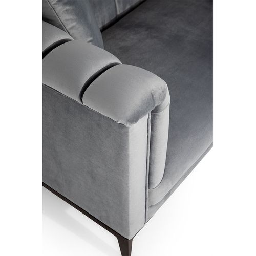 Pera Grey 3-Seat Sofa slika 4