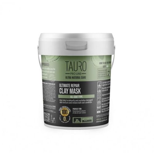 Tauro Pro Line Ultra Natural Ultimate Repair Clay Mask - 450ml slika 1