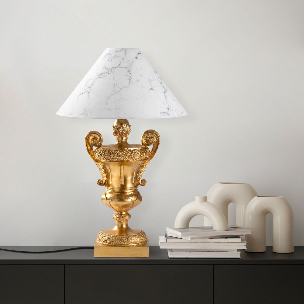ELEGANZE-5332 Zlatna Stočna Lampa slika 2