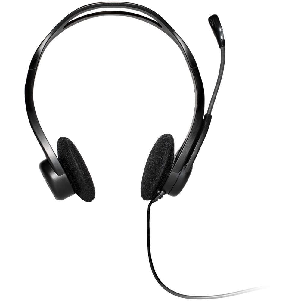 LOGITECH PC960 Žičane Stereo Slušalice Crne - USB slika 4