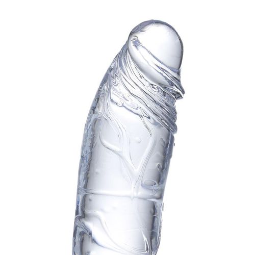 Glazed realistični prozirni dildo 19cm ili 21,5cm slika 9