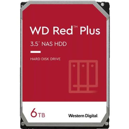 Western Digital 6TB WD60EFPX Red Plus 5400RPM 256MB HDD  slika 1