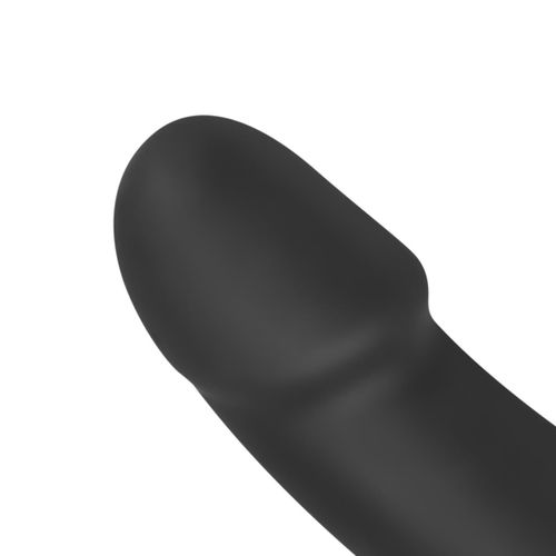 Strap on dildo bez pojasa No-Parts - Morgan, 22 cm, crni slika 11