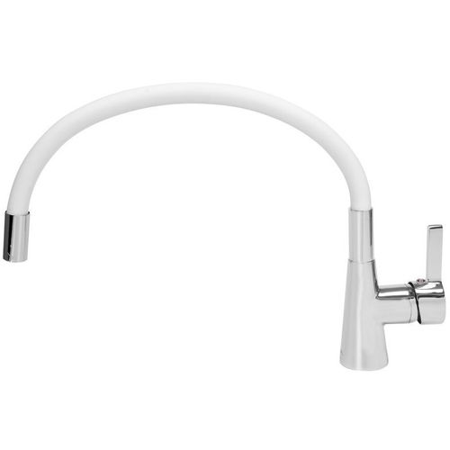 Mješalica za sudoper s fleksibilnom cijevi, jednoručna keramička (9931) slika 3