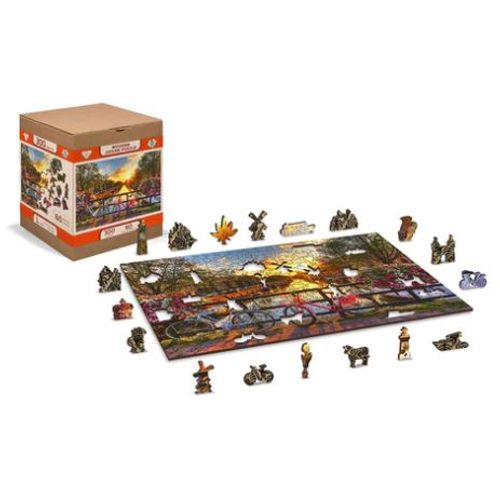 Wooden City Drvene puzzle - Amsterdam L slika 4