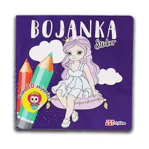 Vrabac Bojanka Koloriko sa stikerima, Princeza