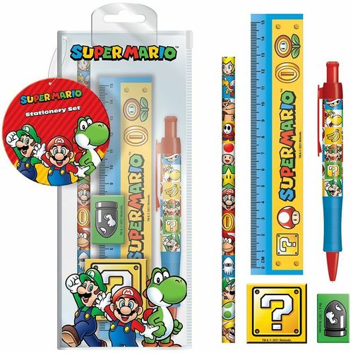 PYRAMID SUPER MARIO (COLOUR BLOCK) STATIONERY SET slika 1