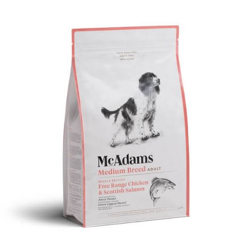 McAdams Medium Breed Free Range Chicken and Salmon 2 kg slika 1