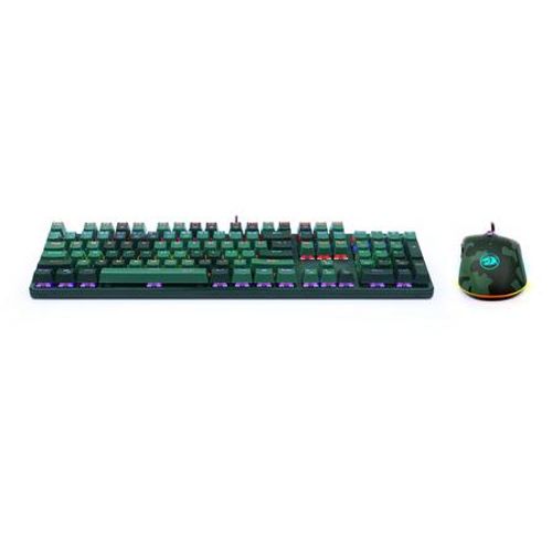 REDRAGON CAMOUFLAGE KEYBOARD AND MOUSE SET 2 IN 1 slika 3