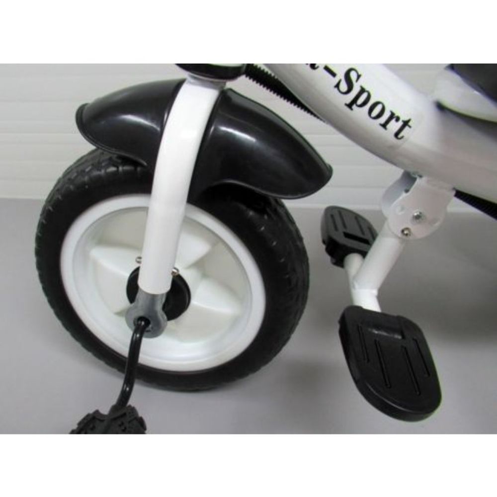 Tricikl T8 bijeli i crni EVA kotači Push bike slika 5