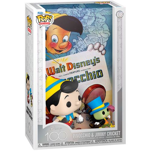 POP figure Movie Poster Disney 100th Pinocchio & Jiminy Cricket slika 1