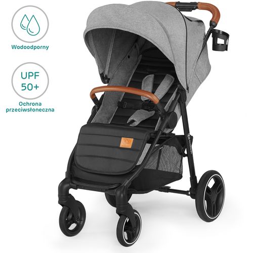 Kinderkraft kolica Grande LX - siva slika 1