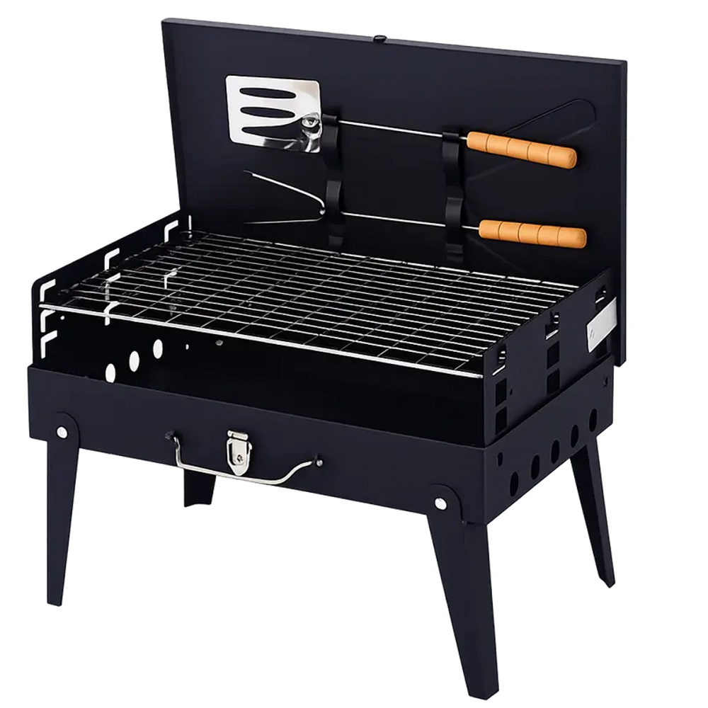 Roštilj BBQ set Kofer 44 x 27 x 21,50 cm slika 1