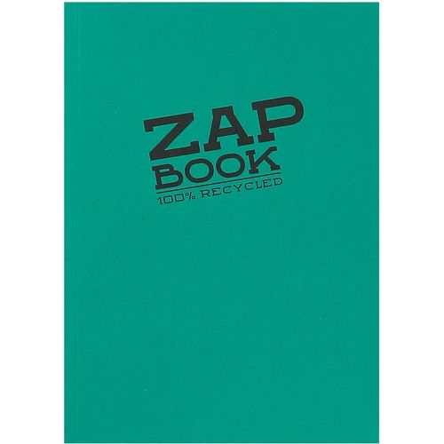 Clairefontaine Zap book A5 80gr 160L, mix boja, bjanko, 100% reciklirani papir slika 1