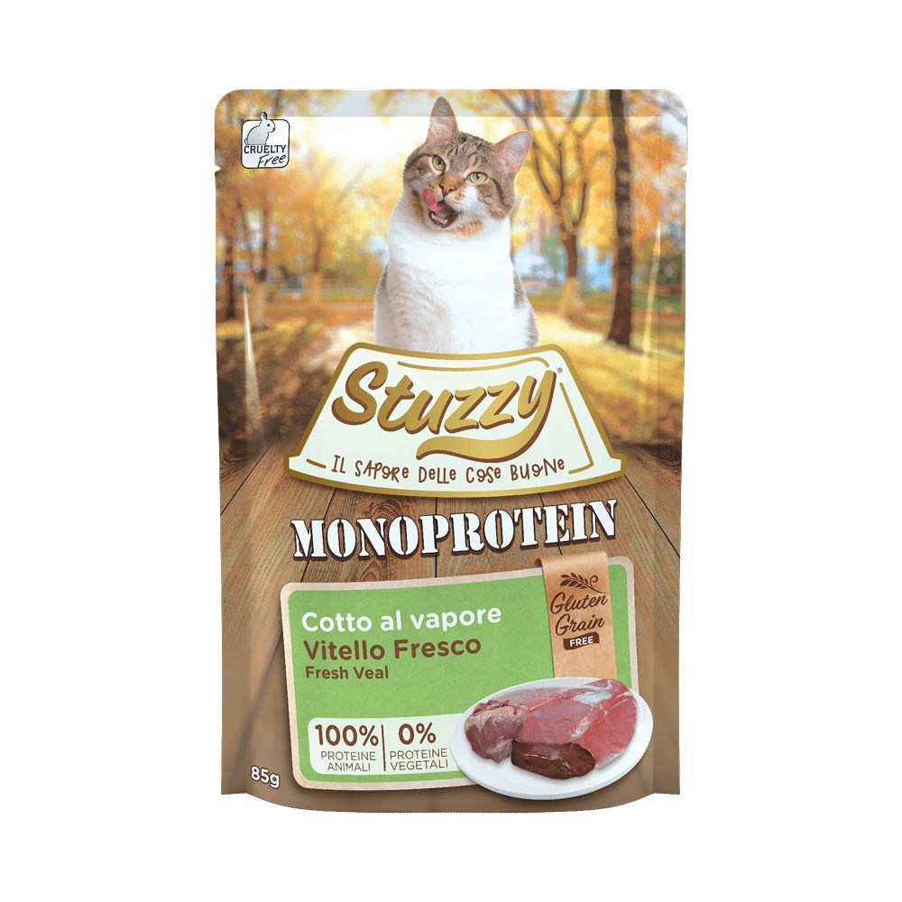 Stuzzy Cat Monoprotein teletina, vrećica 85 g slika 1