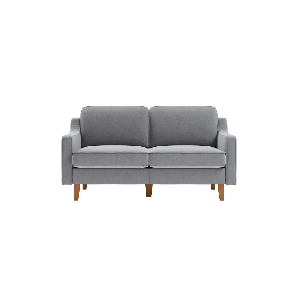 Dvosjed Sofa Robin 2 - boje: siva magla orah slika 2