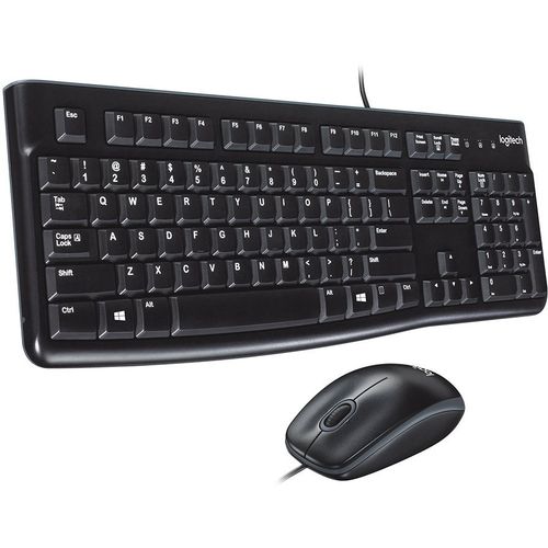 Logitech žičani combo set miš plus tastatura Desktop MK120 - EER - Slovenački layout slika 1