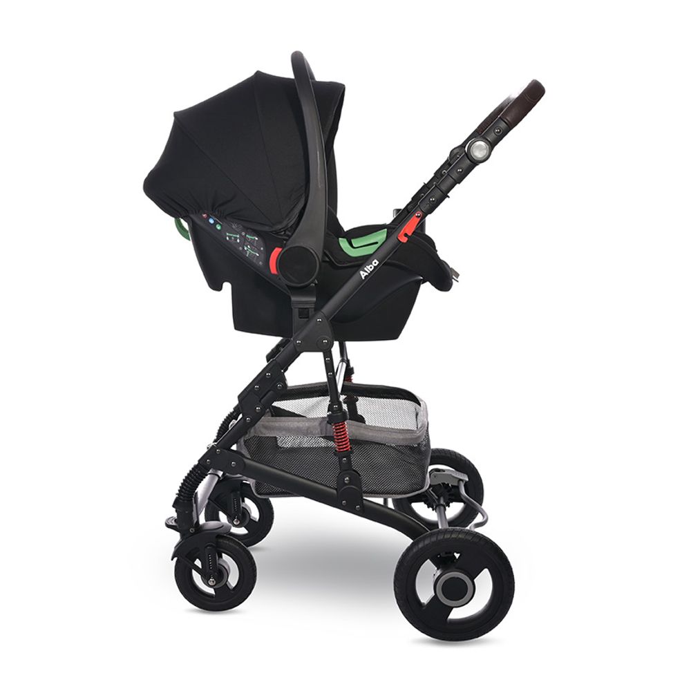 Lorelli Kolica za bebe Alba Premium, Opaline Grey slika 11