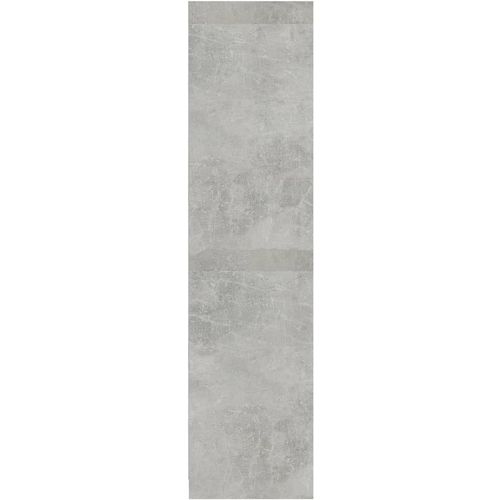 Ormar siva boja betona 100 x 50 x 200 cm od konstruiranog drva slika 15