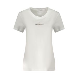 CALVIN KLEIN SHORT SLEEVE T-SHIRT WOMEN WHITE