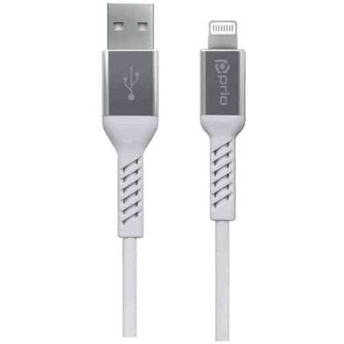 PRIO Charge &amp; Sync USB A na Lightning kabel MFi certificiran 2 m bijele boje slika 2