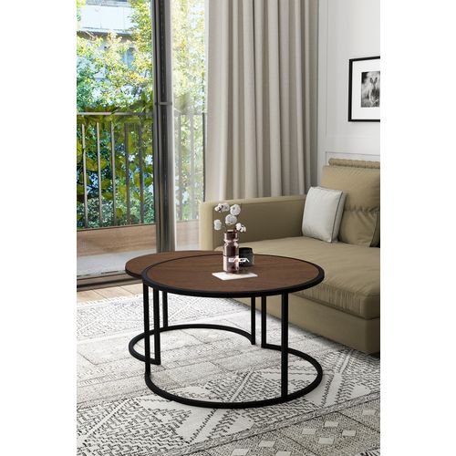 Bora - Walnut Walnut Coffee Table slika 3