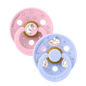 Bibs Duda varalica X Moomin Dreaming Baby Pink 0-6mj (veličina 1), 2kom