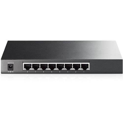 TP-LINK switch TL-SG2008 Gigabit 8x RJ45 10 100 1000Mbps Smart Desktop metalno kuciste slika 2