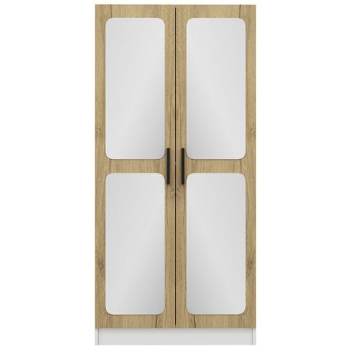 Woody Fashion Garderoba, Kale Mirror Walnut - 210 slika 5