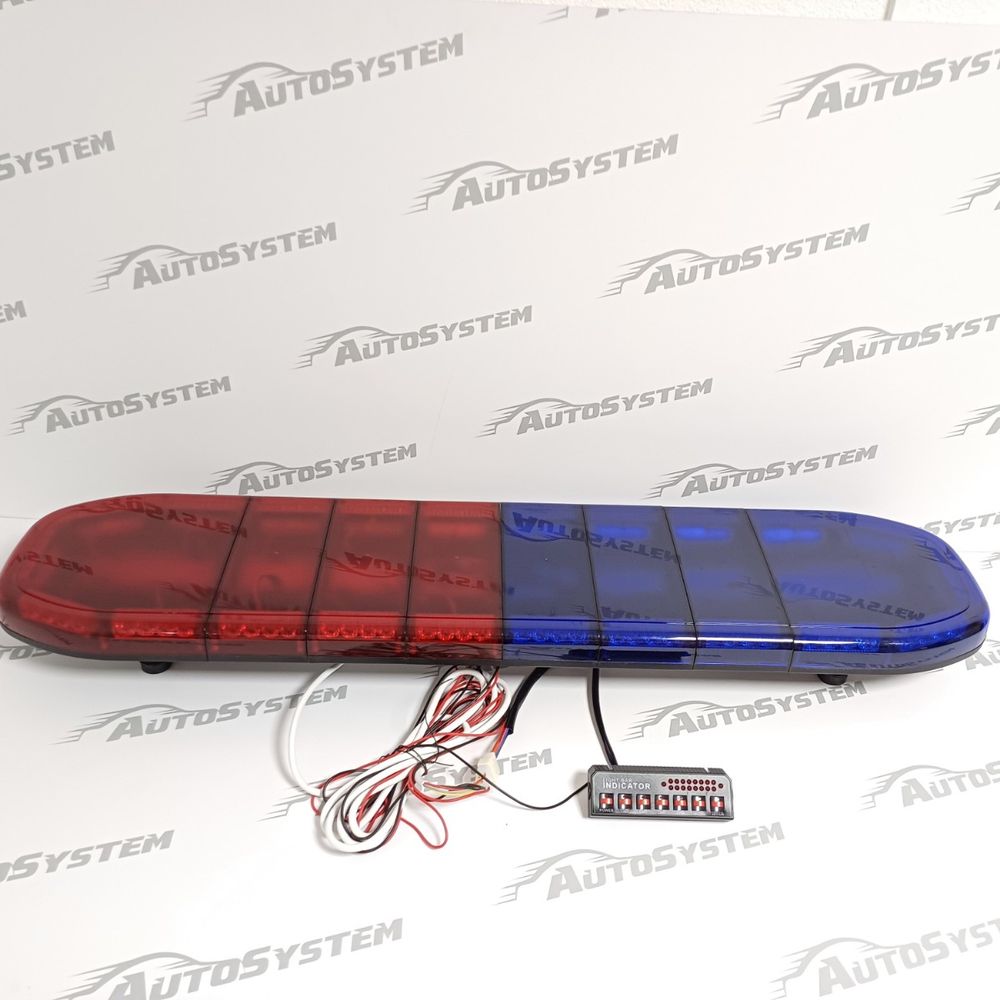 Rotacija krovna LED 8500 crveno-plava 130 cm slika 1