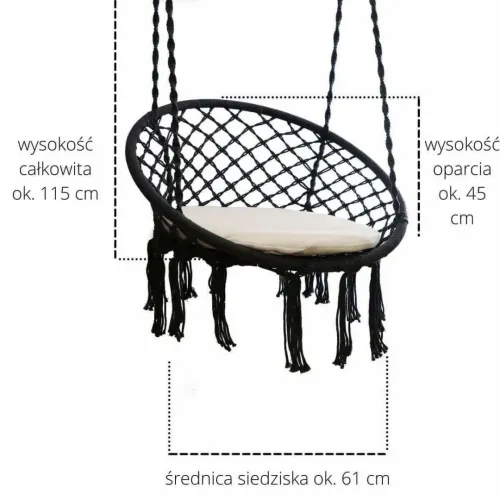 Brazilska ljuljačka , crna slika 2